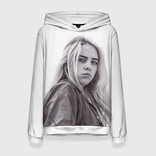 Женская толстовка BILLIE EILISH / 3D-Белый – фото 1