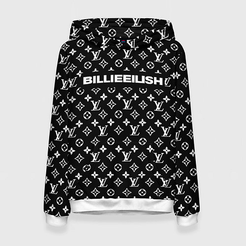 Женская толстовка BILLIE EILISH x LOUIS VUITTON / 3D-Белый – фото 1