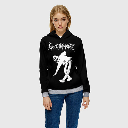 Женская толстовка GHOSTEMANE / 3D-Меланж – фото 3
