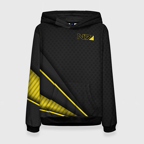 Женская толстовка Mass Effect N7 / 3D-Черный – фото 1