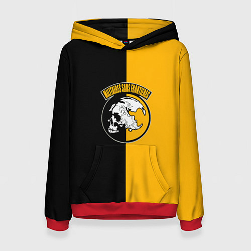 Женская толстовка Sans Frontieres / 3D-Красный – фото 1