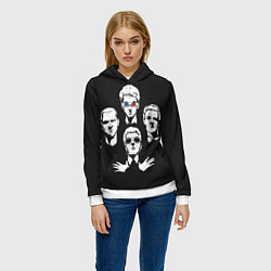 Толстовка-худи женская Doctor Who, цвет: 3D-белый — фото 2