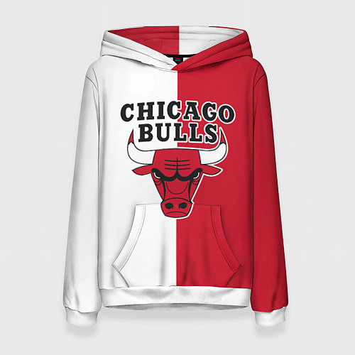 Женская толстовка CHICAGO BULLS / 3D-Белый – фото 1