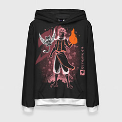 Толстовка-худи женская Fairy Tail, цвет: 3D-белый