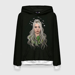 Женская толстовка Billie Eilish Black Art