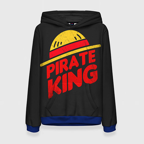 Женская толстовка One Piece Pirate King / 3D-Синий – фото 1