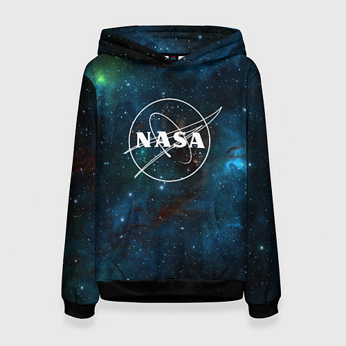 Женская толстовка NASA / 3D-Черный – фото 1