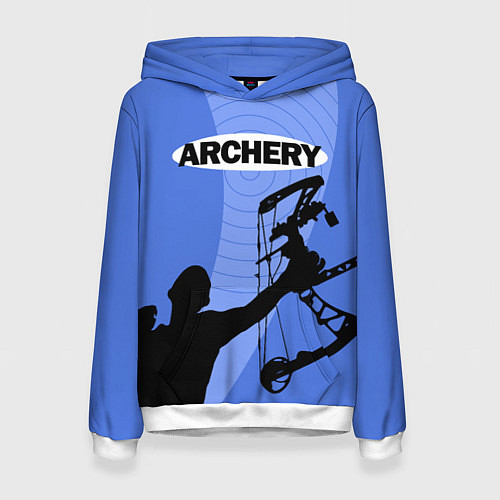 Женская толстовка Archery / 3D-Белый – фото 1