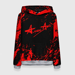 Толстовка-худи женская АлисА, цвет: 3D-меланж