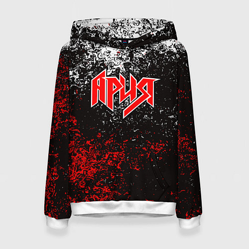 Женская толстовка АРИЯ / 3D-Белый – фото 1