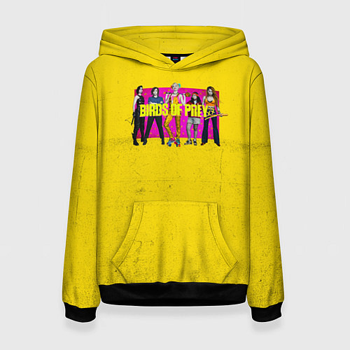 Женская толстовка Birds of Prey / 3D-Черный – фото 1