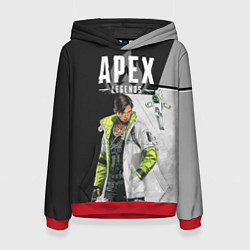 Толстовка-худи женская Apex Legends, цвет: 3D-красный