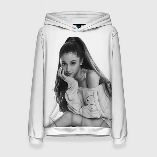 Женская толстовка Ariana Grande Ариана Гранде / 3D-Белый – фото 1