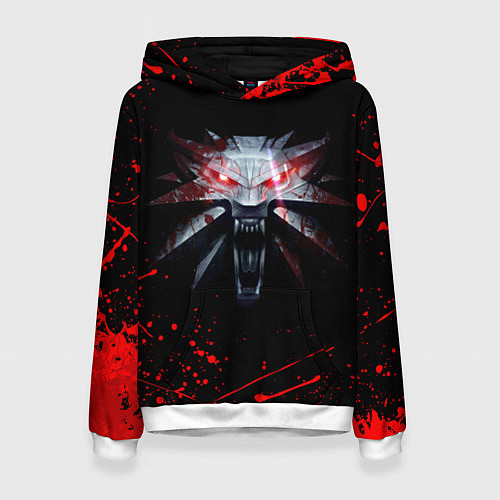 Женская толстовка ВЕДЬМАК / 3D-Белый – фото 1