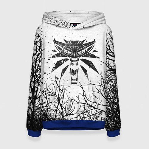 Женская толстовка ВЕДЬМАК / 3D-Синий – фото 1