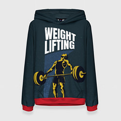 Женская толстовка Wheight lifting