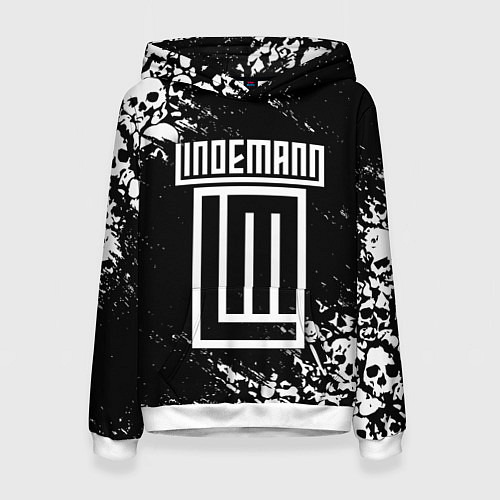 Женская толстовка LINDEMANN / 3D-Белый – фото 1