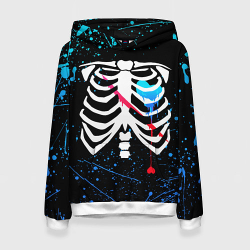 Женская толстовка UNDERTALE / 3D-Белый – фото 1