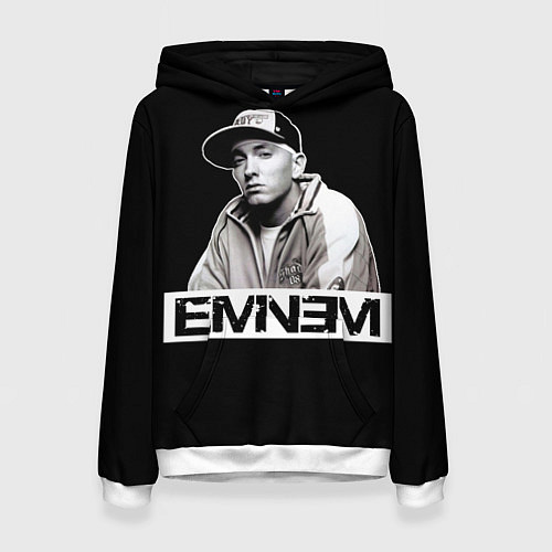 Женская толстовка Eminem / 3D-Белый – фото 1