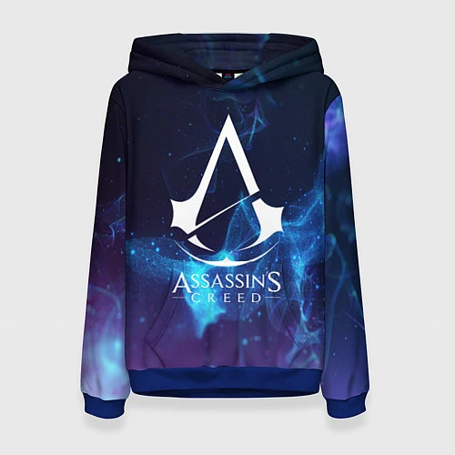 Женская толстовка Assassin’s Creed / 3D-Синий – фото 1