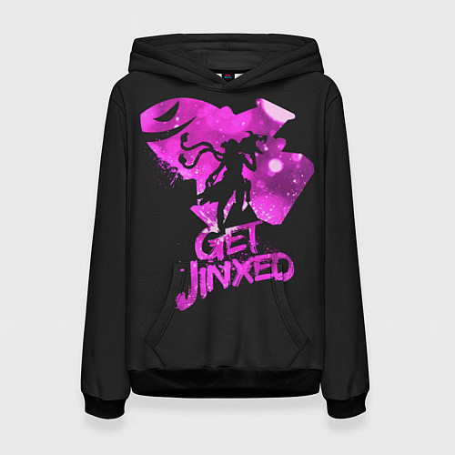 Женская толстовка Get Jinxed / 3D-Черный – фото 1