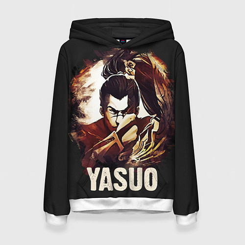 Женская толстовка Yasuo / 3D-Белый – фото 1