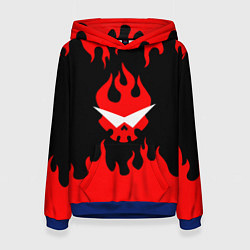 Толстовка-худи женская GURREN LAGANN, цвет: 3D-синий