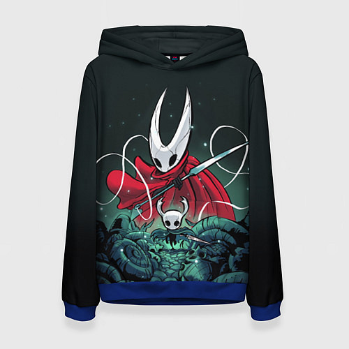 Женская толстовка Hollow Knight / 3D-Синий – фото 1