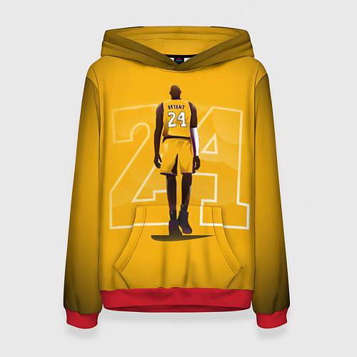 Женская толстовка Kobe Bryant / 3D-Красный – фото 1