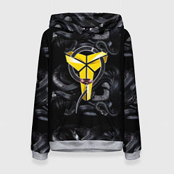 Толстовка-худи женская Los Angeles LakersKobe Bryan, цвет: 3D-меланж