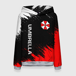 Толстовка-худи женская UMBRELLA CORP, цвет: 3D-меланж