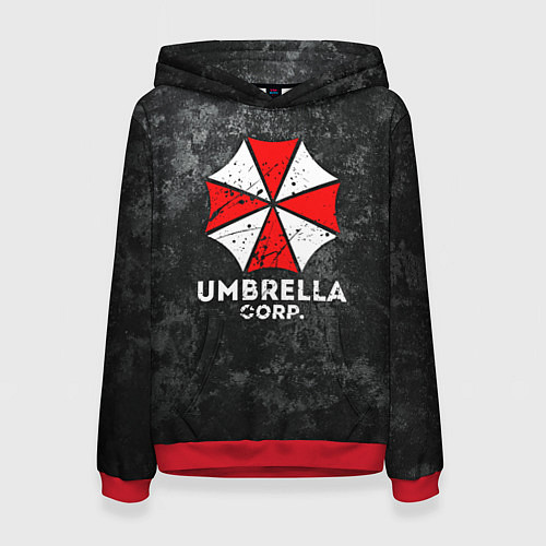 Женская толстовка UMBRELLA CORP / 3D-Красный – фото 1