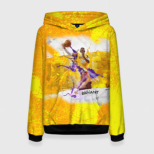 Женская толстовка Kobe Bryant / 3D-Черный – фото 1