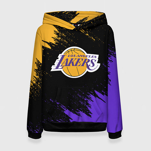 Женская толстовка LA LAKERS / 3D-Черный – фото 1