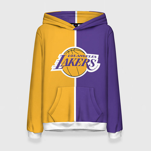 Женская толстовка LA LAKERS / 3D-Белый – фото 1