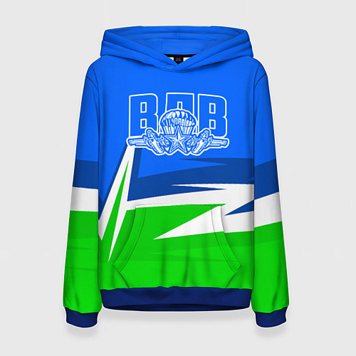 Женская толстовка ВДВ / 3D-Синий – фото 1