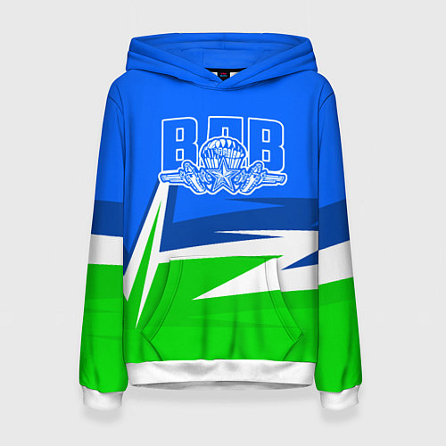 Женская толстовка ВДВ / 3D-Белый – фото 1