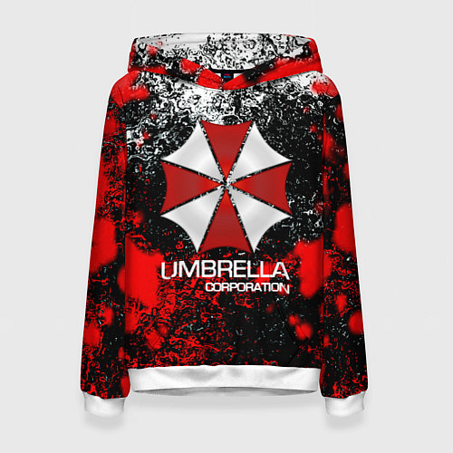 Женская толстовка UMBRELLA CORP / 3D-Белый – фото 1