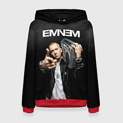 Толстовка-худи женская EMINEM, цвет: 3D-красный