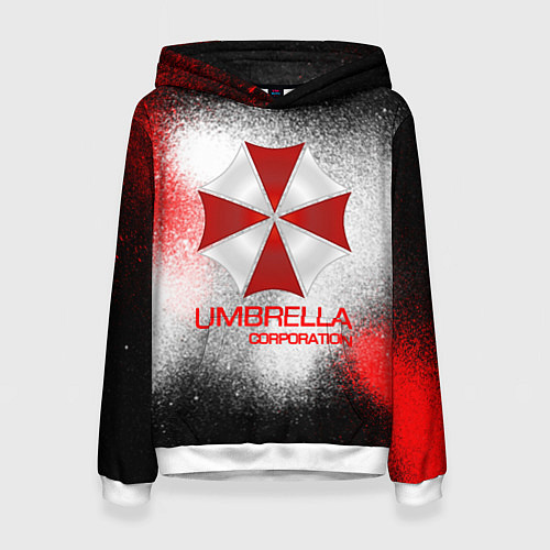 Женская толстовка UMBRELLA CORP / 3D-Белый – фото 1