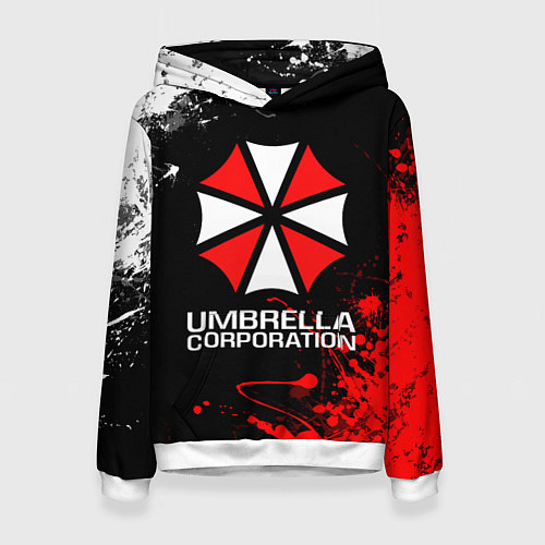 Женская толстовка UMBRELLA CORPORATION / 3D-Белый – фото 1