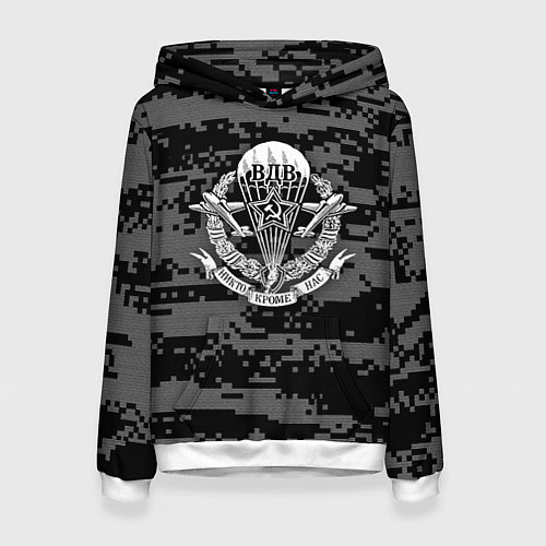 Женская толстовка ВДВ СССР / 3D-Белый – фото 1