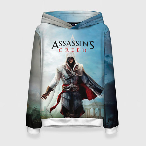 Женская толстовка Assassins Creed / 3D-Белый – фото 1