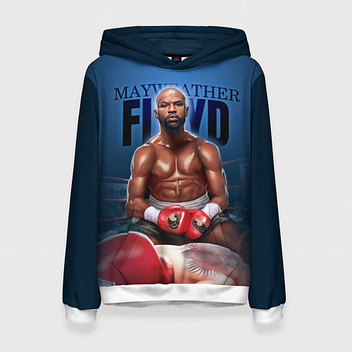 Женская толстовка Mayweather / 3D-Белый – фото 1