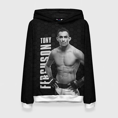 Женская толстовка EL CUCUY Tony Ferguson / 3D-Белый – фото 1