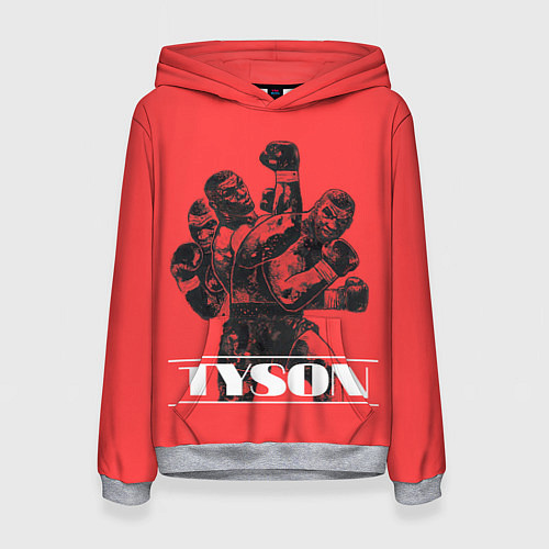 Женская толстовка Tyson / 3D-Меланж – фото 1