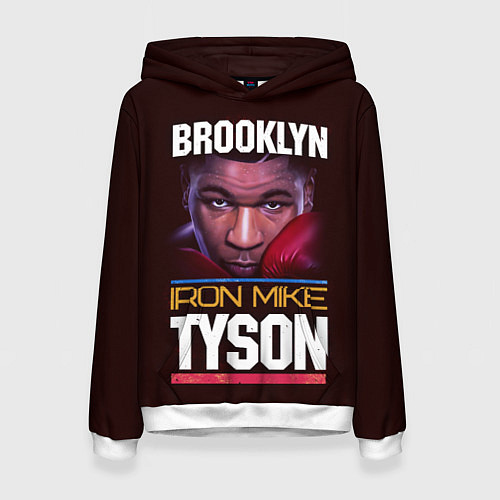 Женская толстовка Mike Tyson / 3D-Белый – фото 1