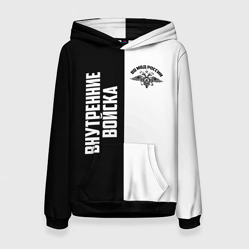 Женская толстовка Внутренние Войска / 3D-Черный – фото 1