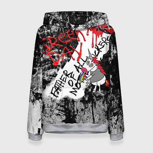 Женская толстовка Green Day - Father of All MF / 3D-Меланж – фото 1