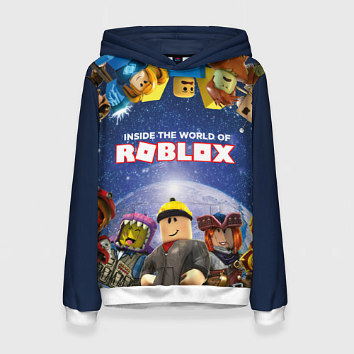 Женская толстовка ROBLOX / 3D-Белый – фото 1
